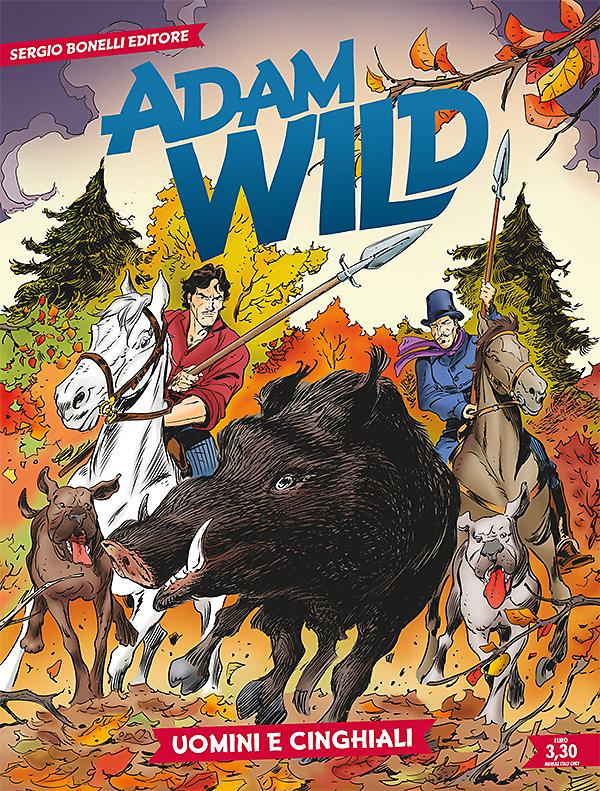 Uomini e cinghiali - Adam Wild 15 cover