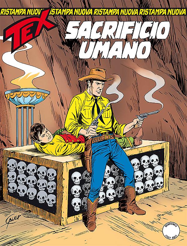 Sacrificio umano - Tex Nuova Ristampa 392 cover