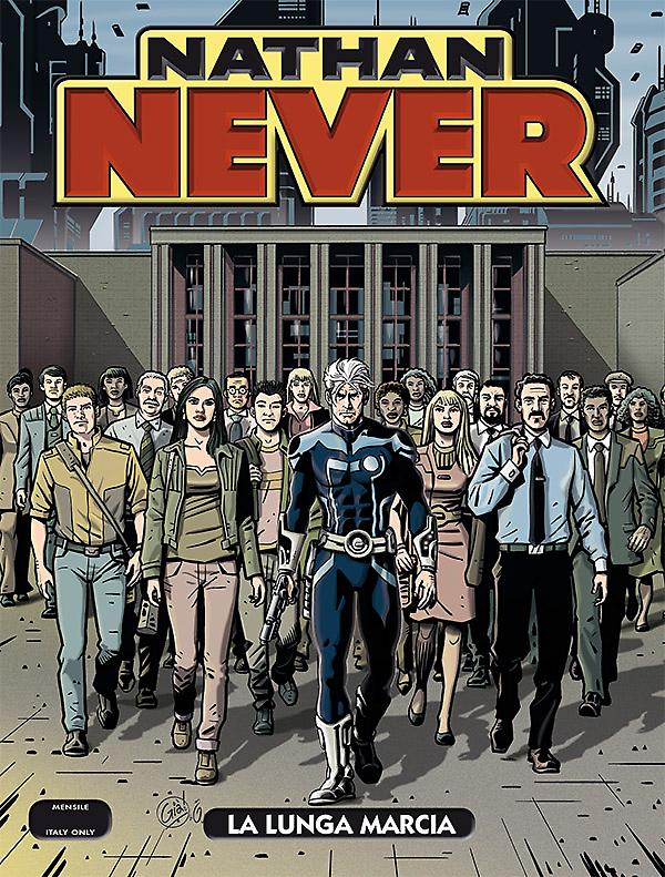La lunga marcia - Nathan Never 297 cover