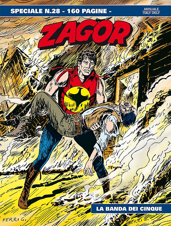 La banda dei cinque - Speciale Zagor 28 cover