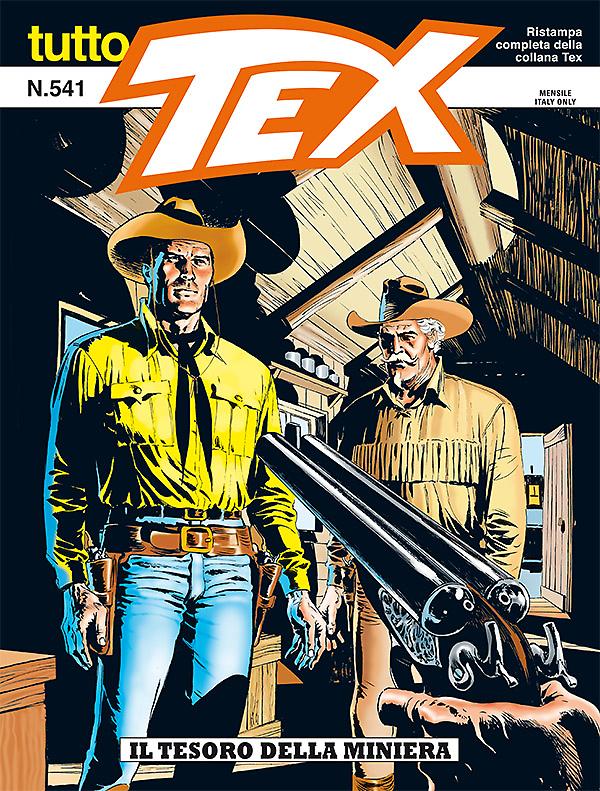 Il tesoro della miniera - Tutto Tex 541 cover