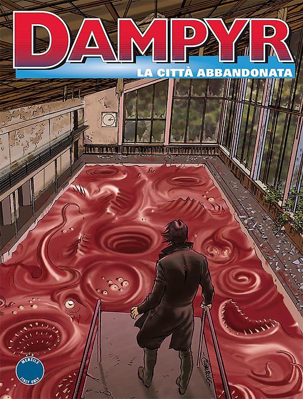 La città abbandonata - Dampyr 194 cover