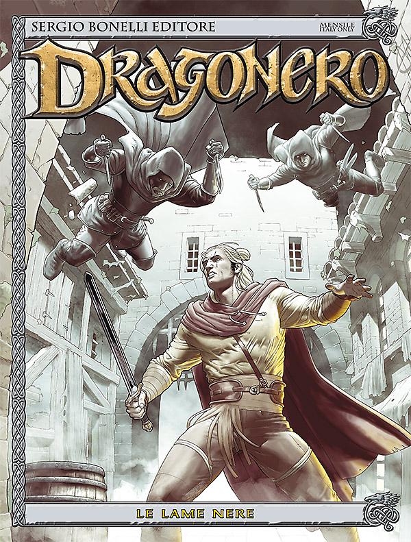Le Lame Nere - Dragonero 36 cover