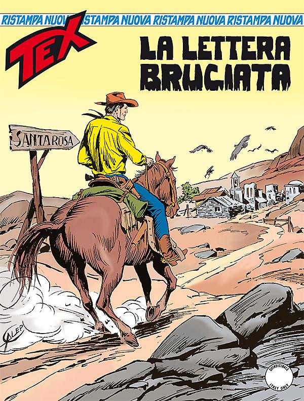 La lettera bruciata - Tex Nuova Ristampa 399 cover