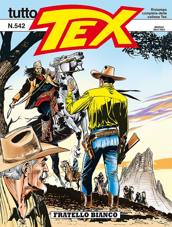 Fratello bianco - Tutto Tex 542 cover