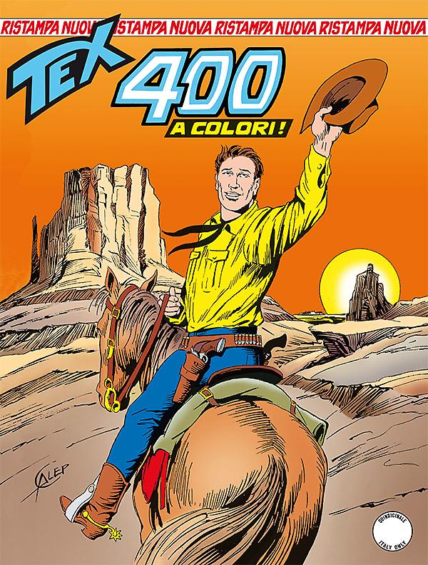 Tex 400 - Tex Nuova Ristampa 400 cover