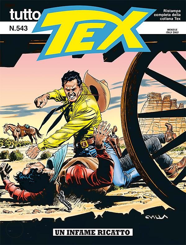 Un infame ricatto - Tutto Tex 543 cover