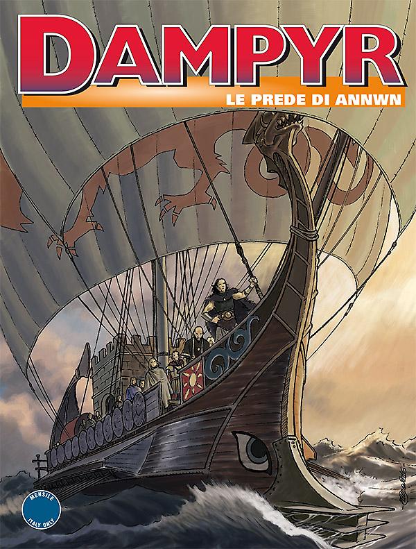 Le prede di Annwn - Dampyr 196 cover