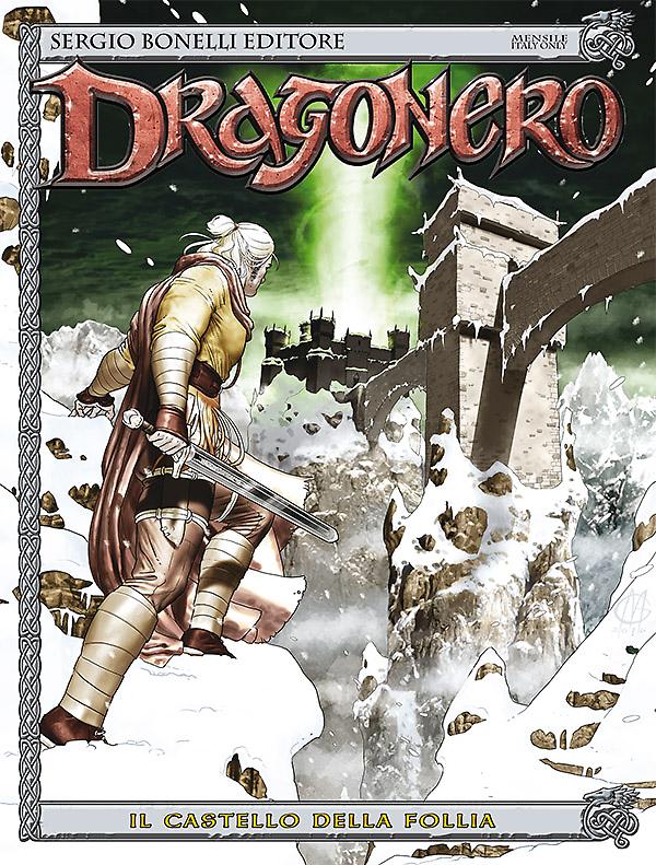 Il castello della follia - Dragonero 38 cover