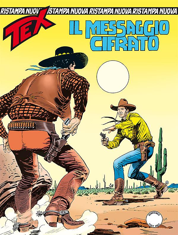 Il messaggio cifrato - Tex Nuova Ristampa 405 cover
