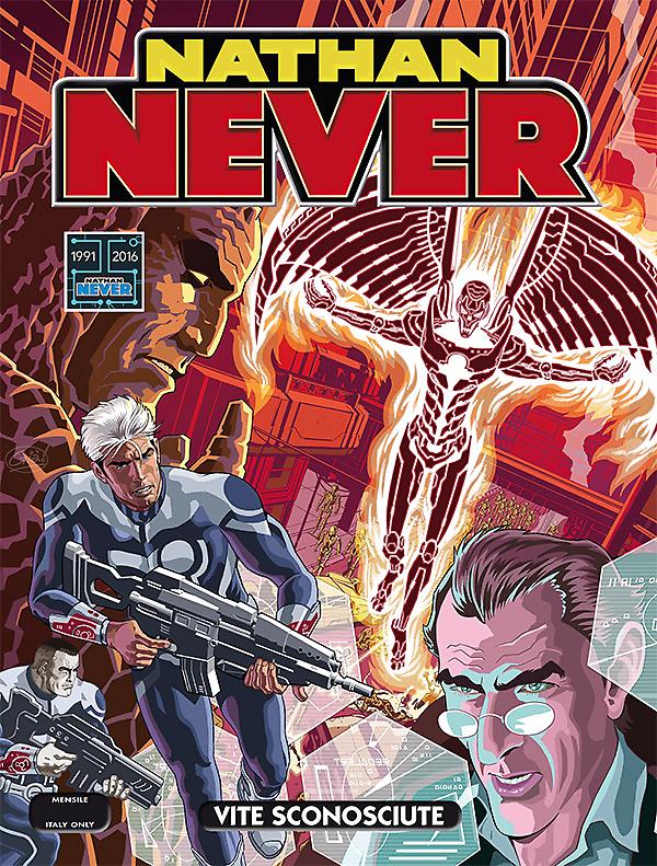Vite sconosciute - Nathan Never 302 cover