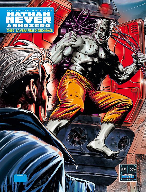 La vera fine di Ned Mace - Nathan Never Annozero 03 cover