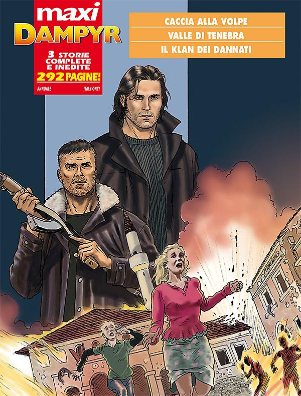 Maxi Dampyr n° 8 cover