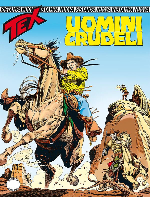 Uomini crudeli - Tex Nuova Ristampa 406 cover
