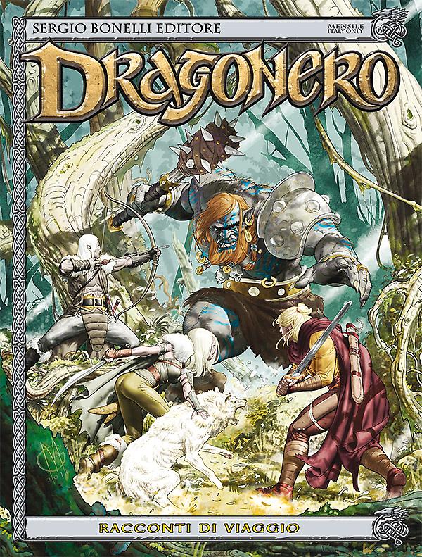 Racconti di viaggio - Dragonero 40 cover