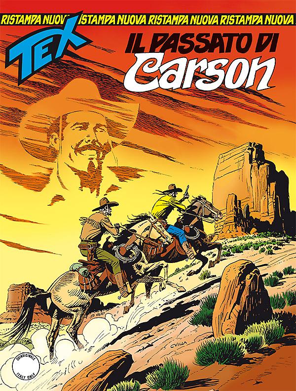 Il passato di Carson - Tex Nuova Ristampa 407 cover