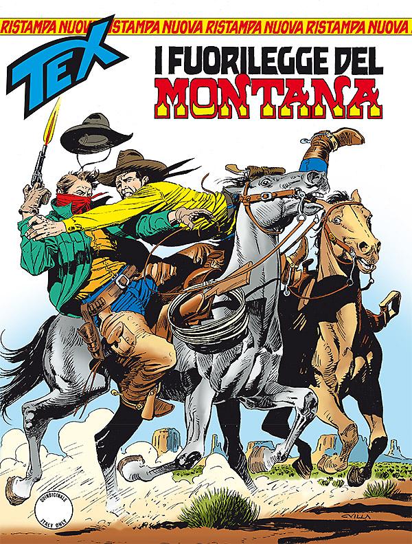 I fuorilegge del Montana - Tex Nuova Ristampa 408 cover