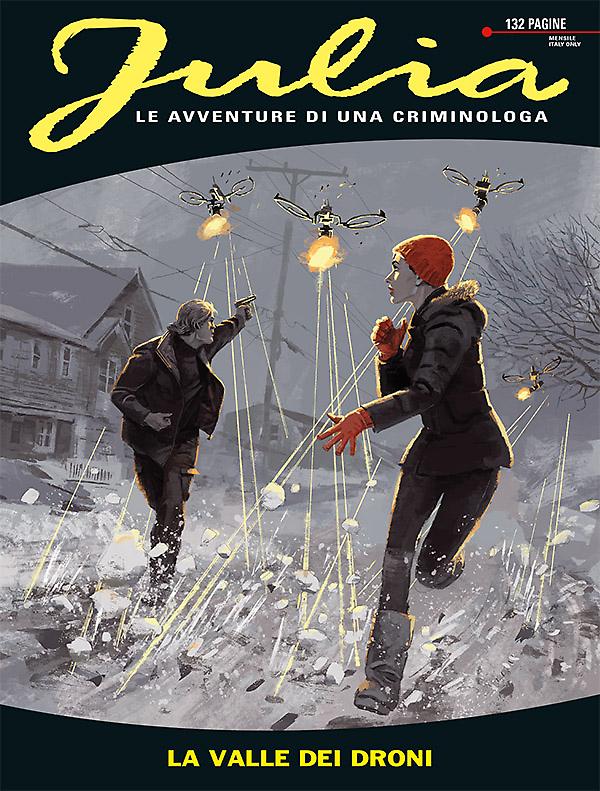 La valle dei droni - Julia 218 cover