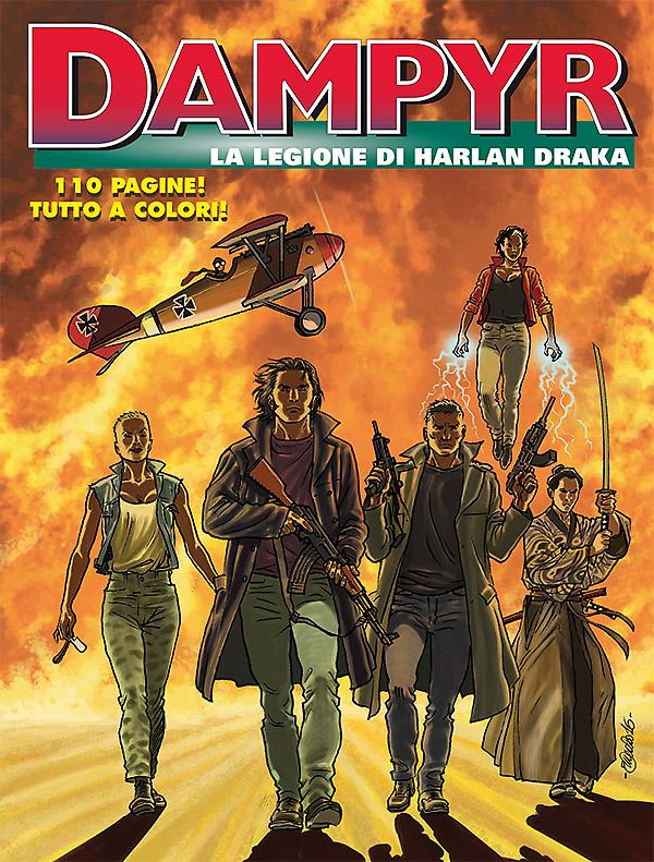 La legione di Harlan Draka - Dampyr 200 cover