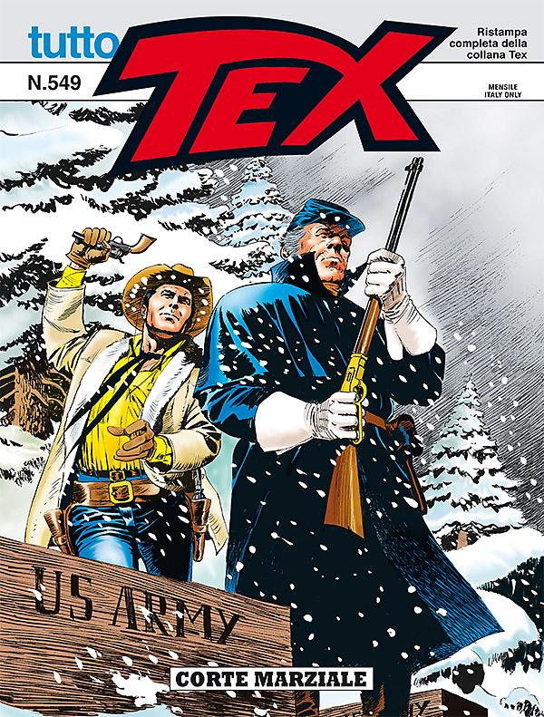 Corte marziale - Tutto Tex 549 cover