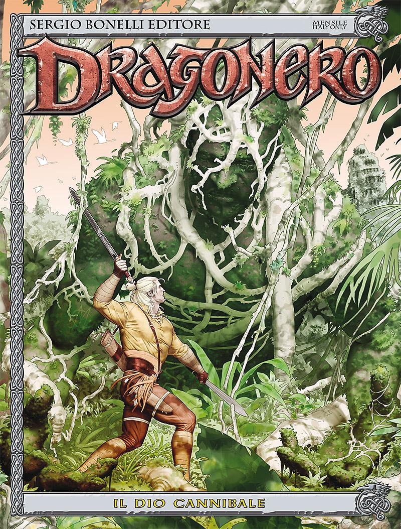Il dio cannibale - Dragonero 44 cover