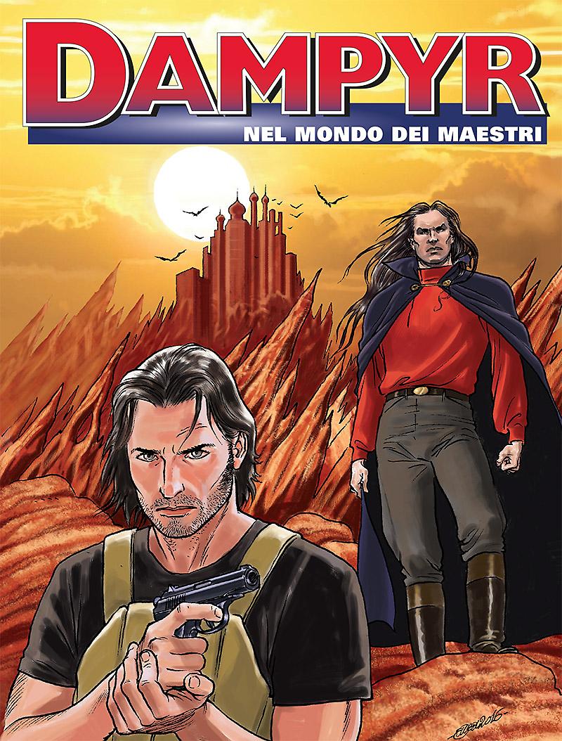 Nel mondo dei maestri - Dampyr 202 cover