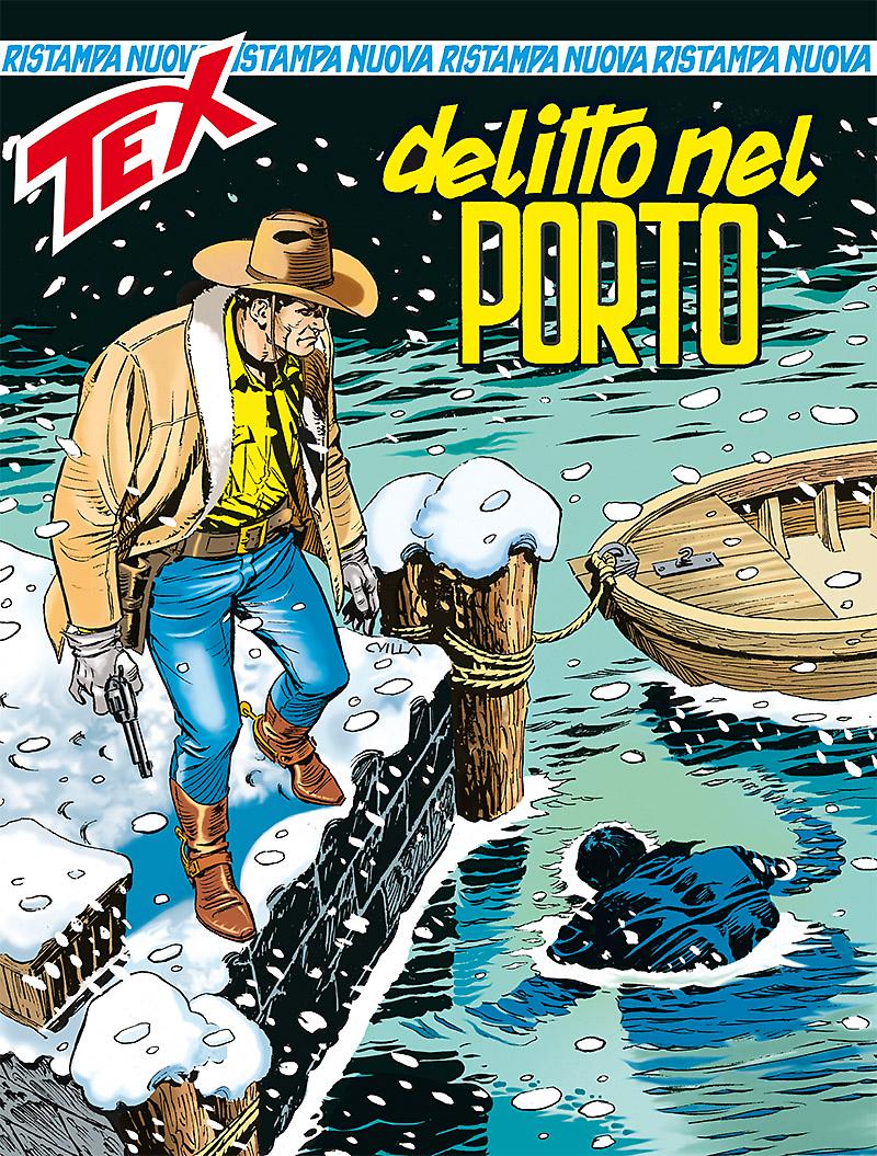Delitto nel porto - Tex Nuova Ristampa 415 cover