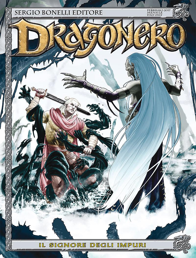 Il signore degli impuri - Dragonero 45 cover