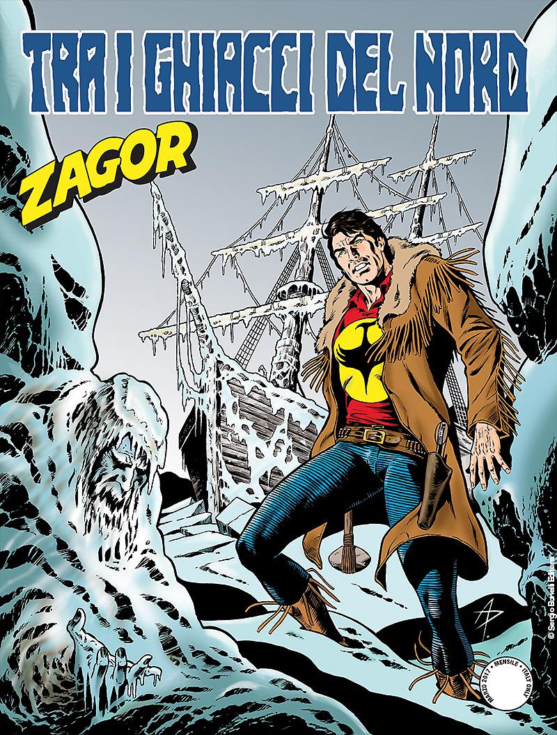 Tra i ghiacci del nord - Zagor 620 cover
