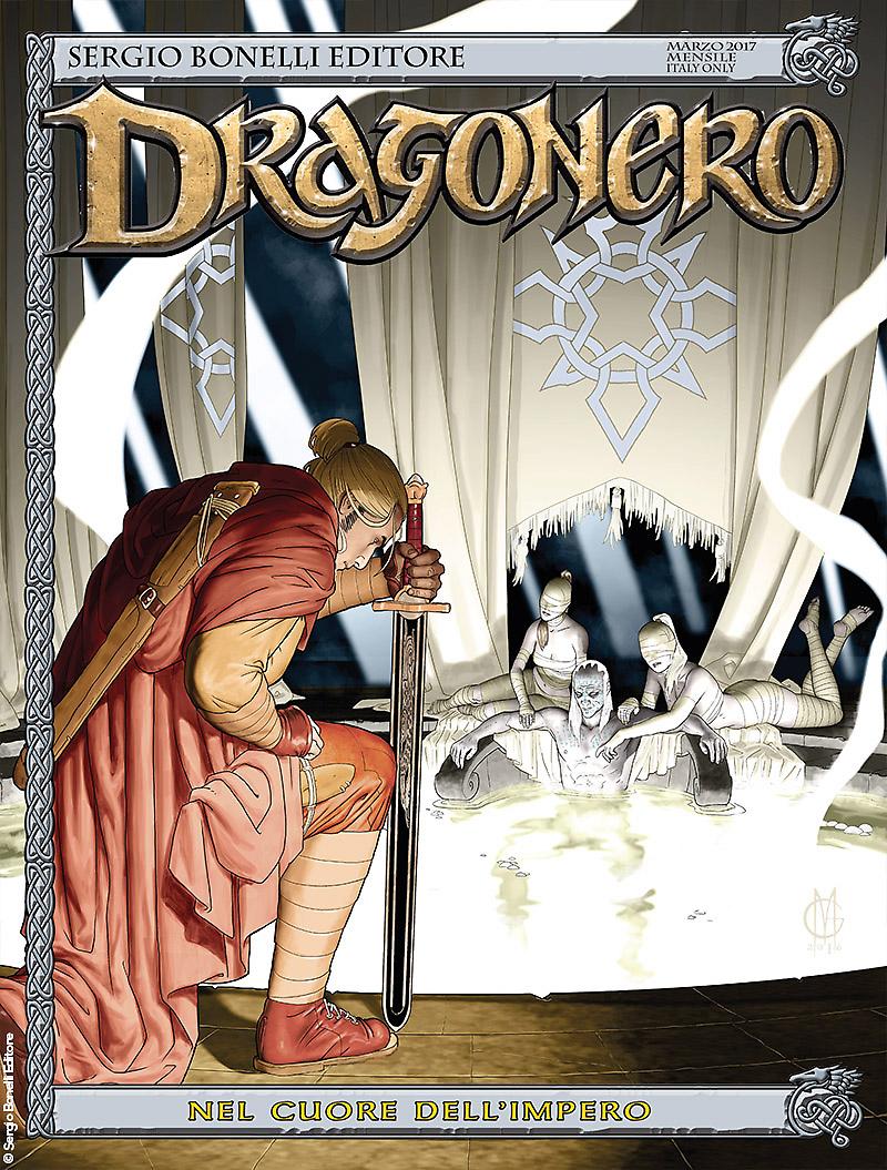 Nel cuore dell'Impero - Dragonero 46 cover