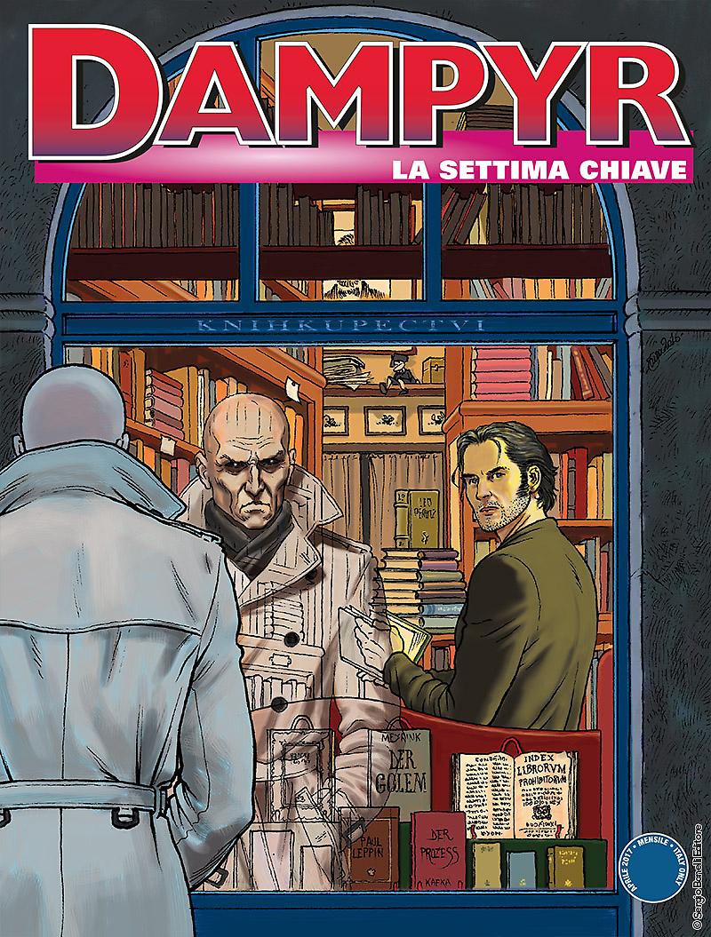 La settima chiave - Dampyr 205 cover