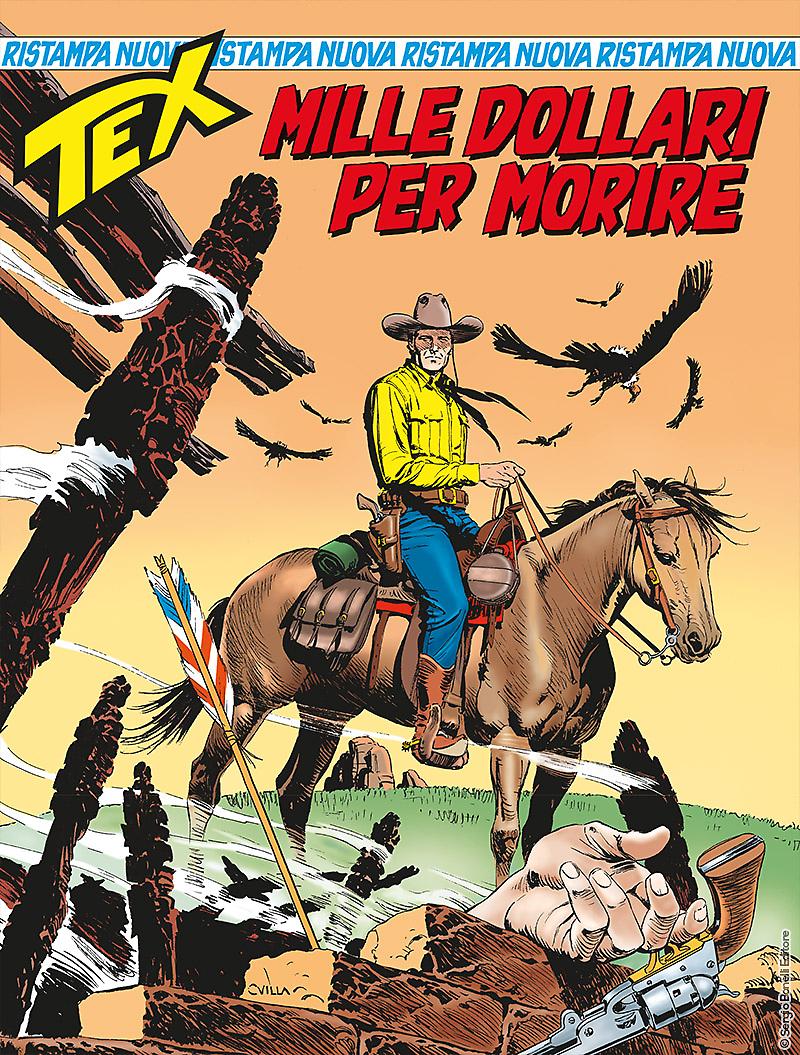 Mille dollari per morire - Tex Nuova Ristampa 420 cover