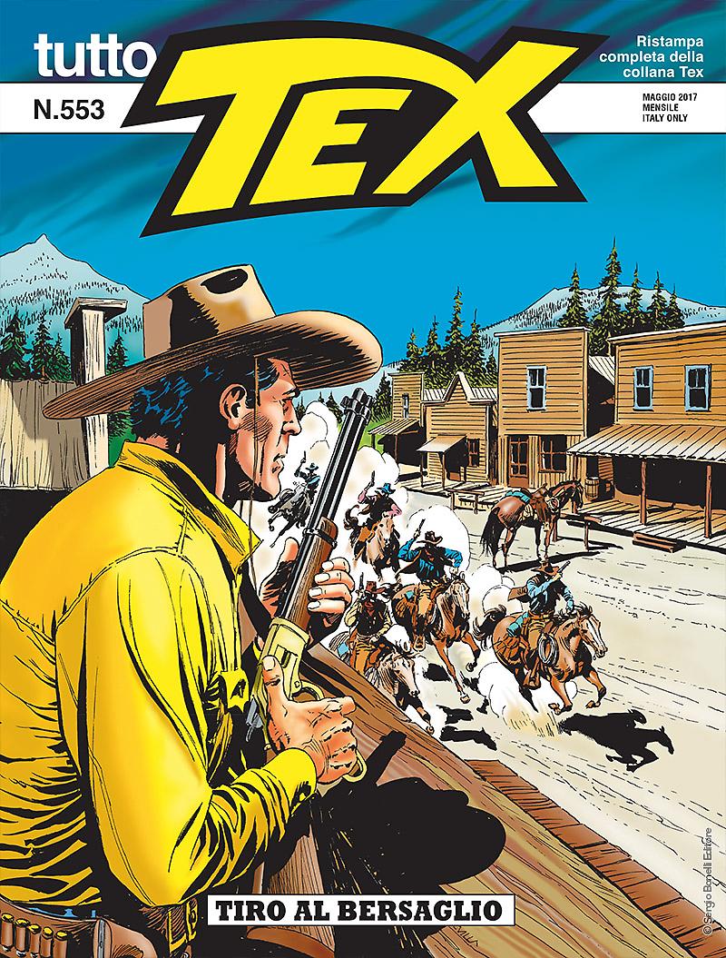 Tiro al bersaglio - Tutto Tex 553 cover
