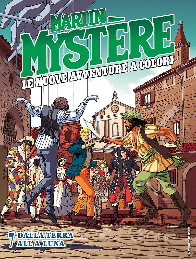 Dalla Terra alla Luna - Martin Mystère Le Nuove Avventure a Colori 07 cover