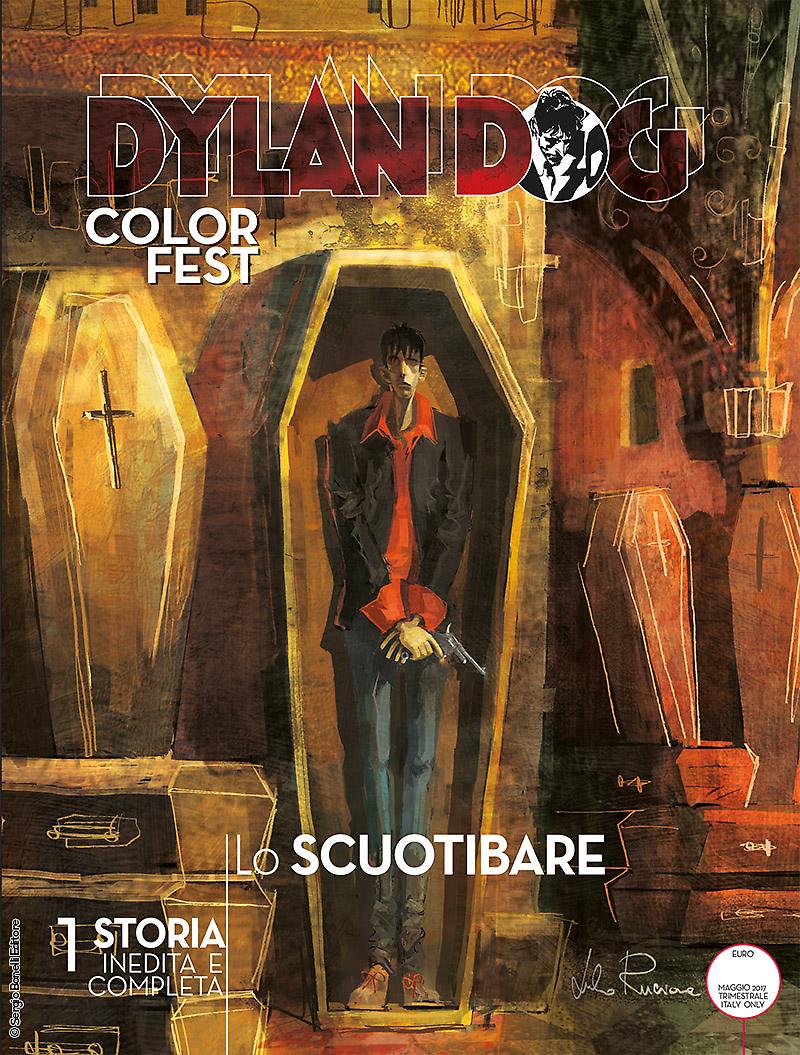 Lo scuotibare - Dylan Dog Color Fest 21 cover