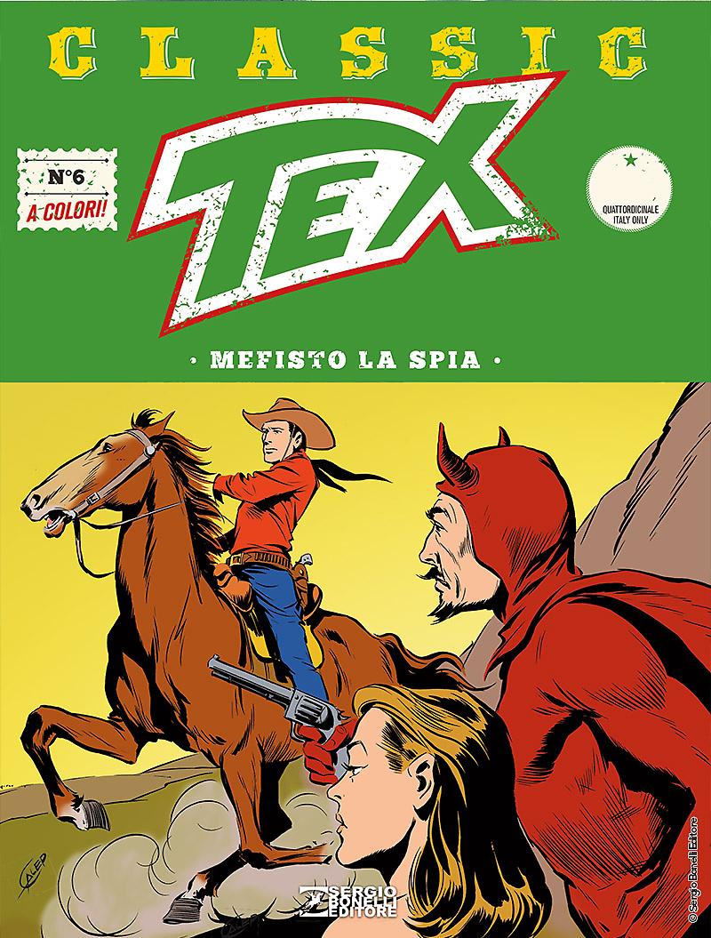 Mefisto la spia - Tex Classic 06 cover