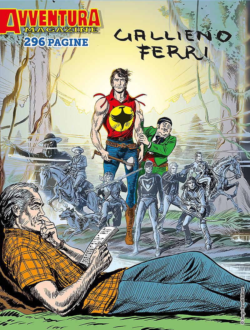 Avventura Magazine Gallieno Ferri cover