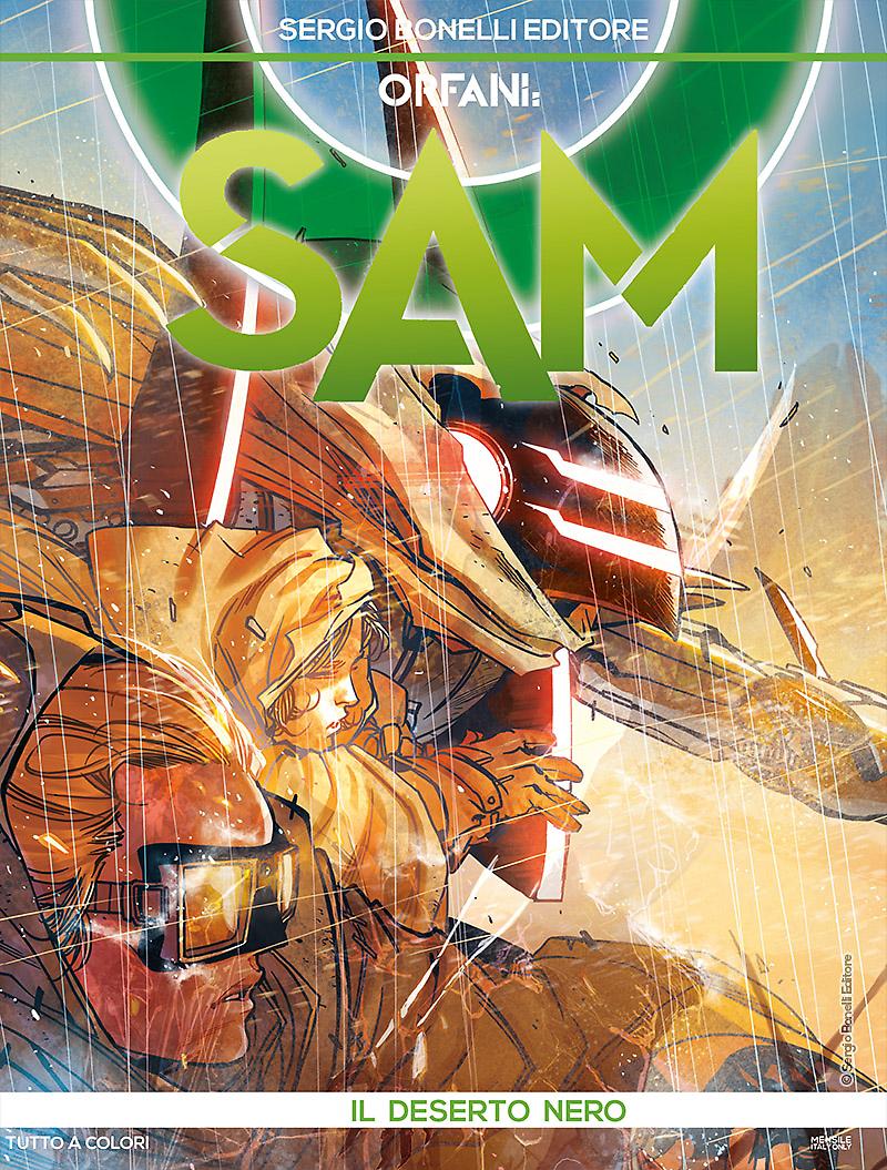 Il deserto nero - Orfani Sam 03 cover