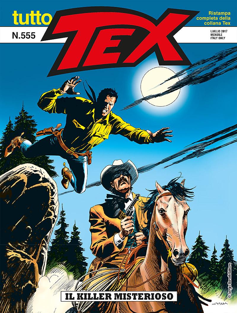 Il killer misterioso - Tutto Tex 555 cover