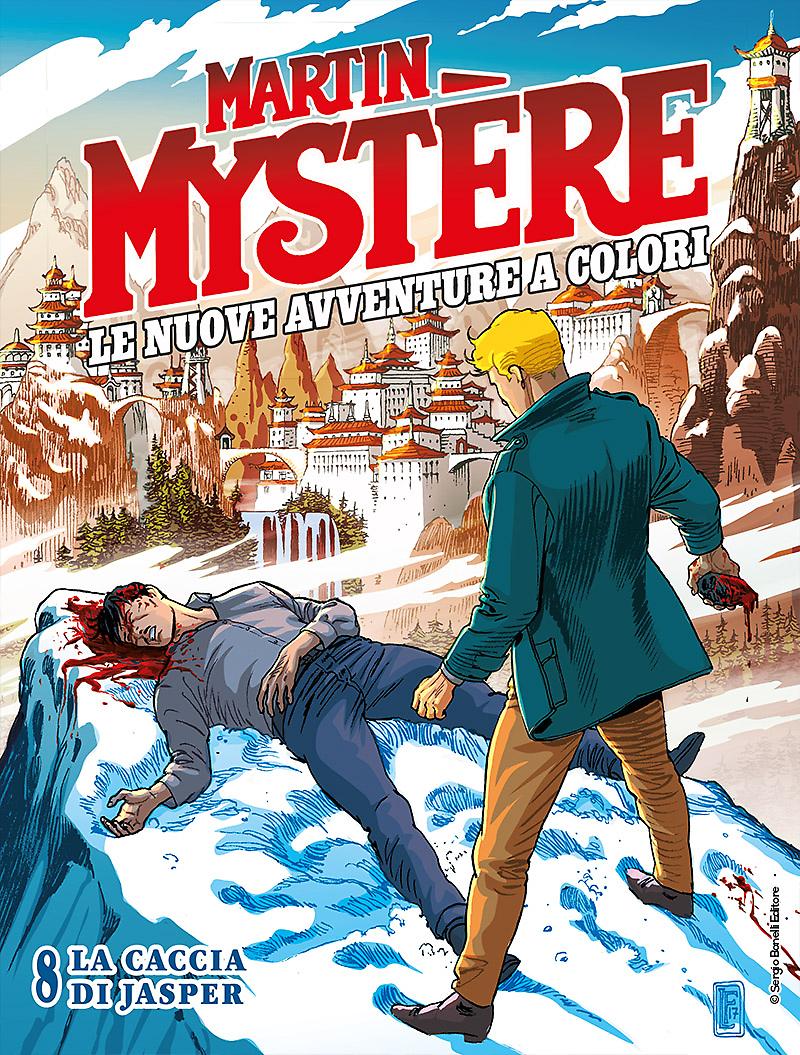 La caccia di Jasper - Martin Mystère Le Nuove Avventure a Colori 08 cover