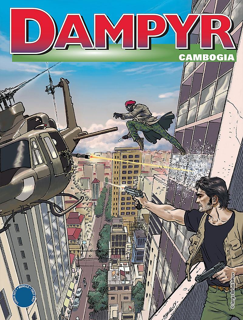Cambogia - Dampyr 208 cover