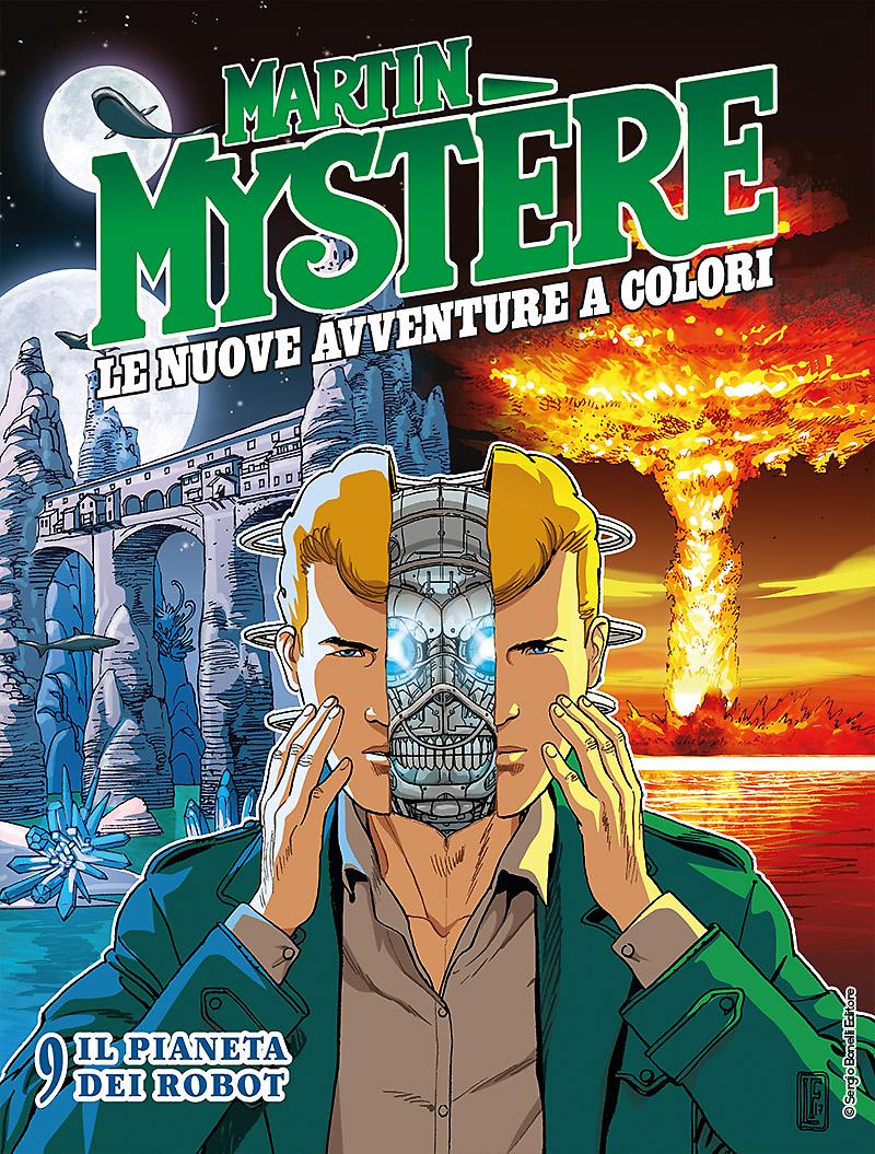 Il pianeta dei Robot - Martin Mystère Le Nuove Avventure a Colori 09 cover