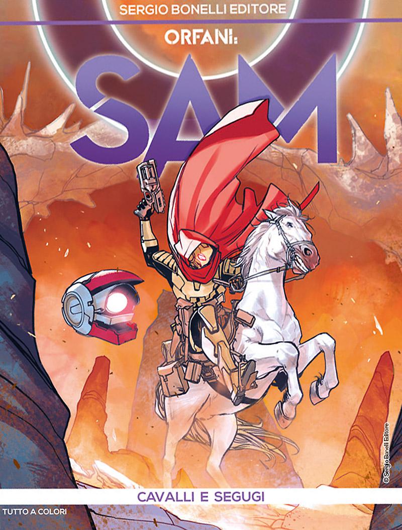 Cavalli e segugi - Orfani Sam 04 cover