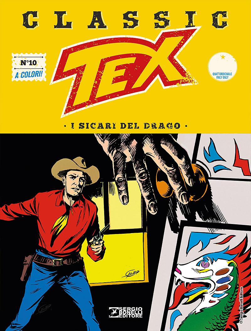 I sicari del drago - Tex Classic 10 cover