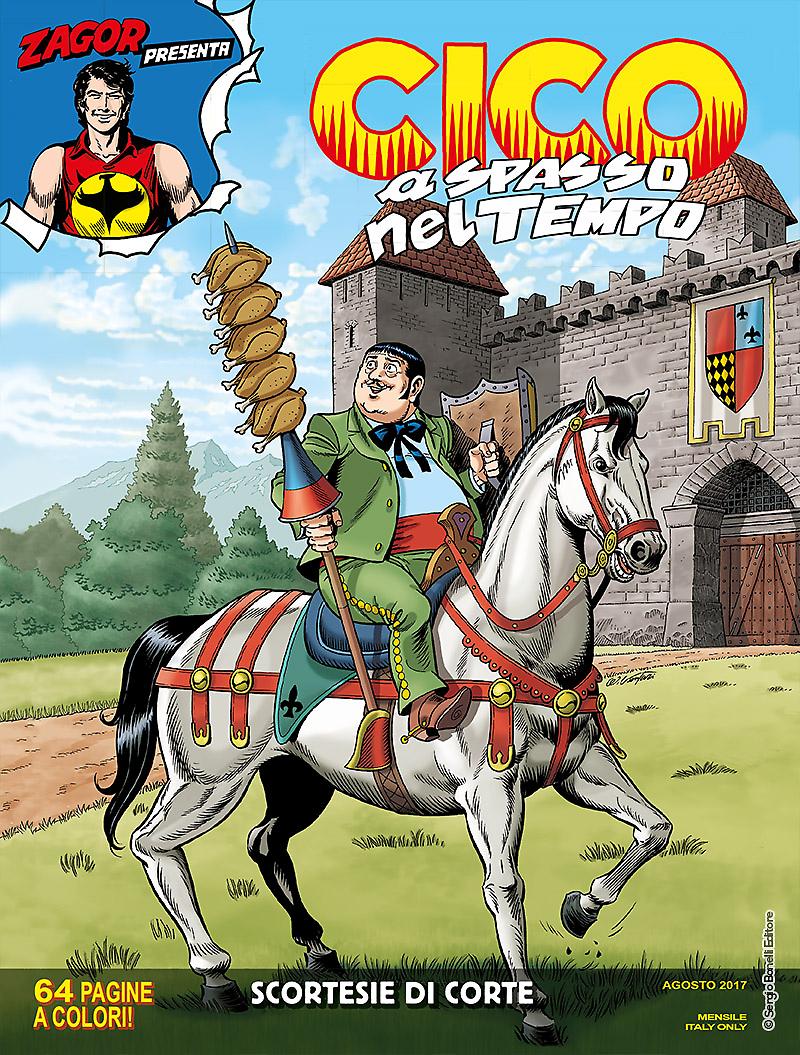 Scortesie di corte - Cico A Spasso nel Tempo 03 cover