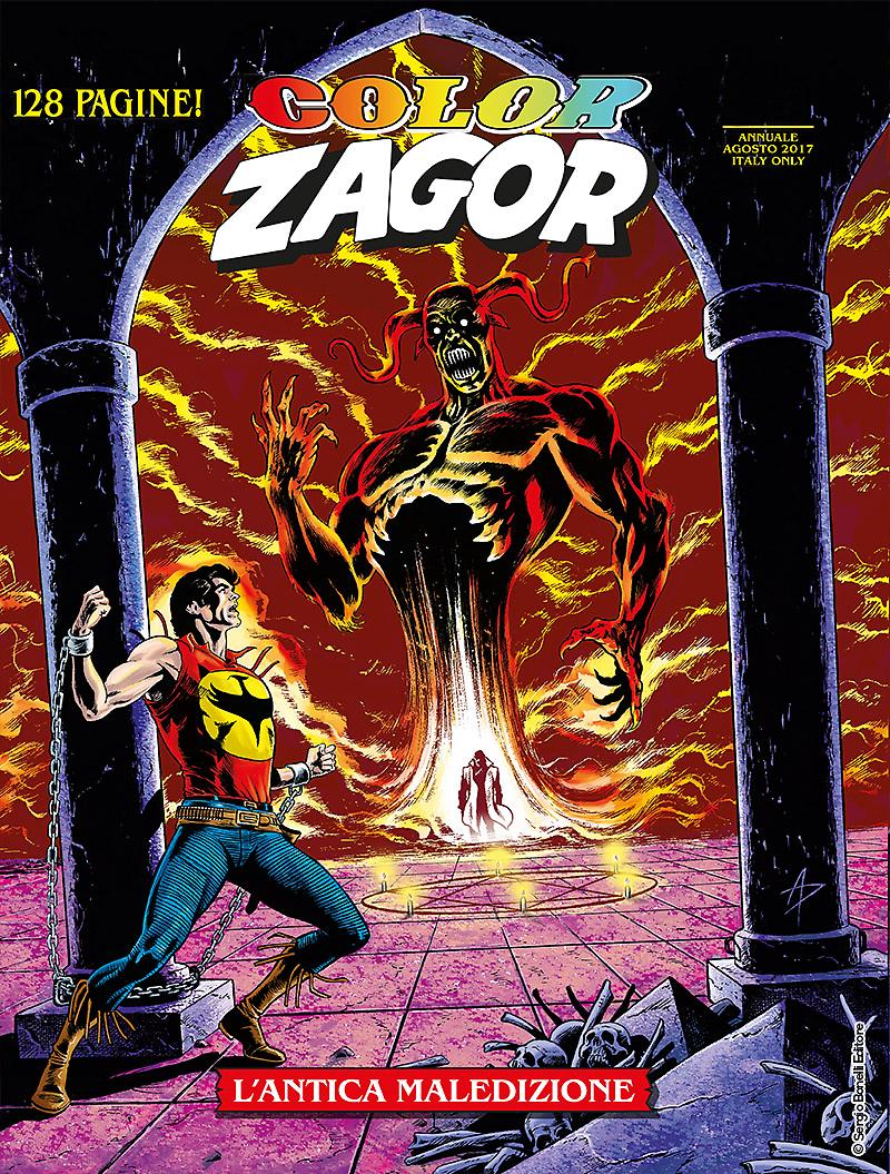 L'antica maledizione - Color Zagor 5 cover