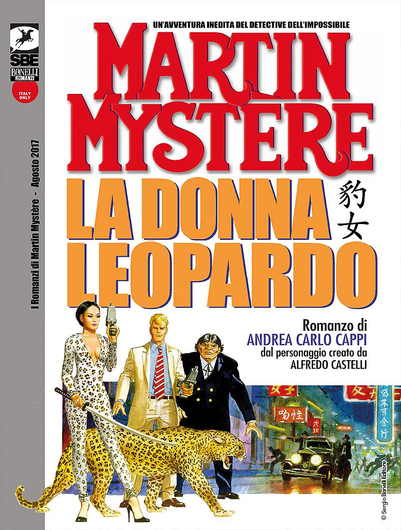 La donna leopardo - Martin Mystère libro cover