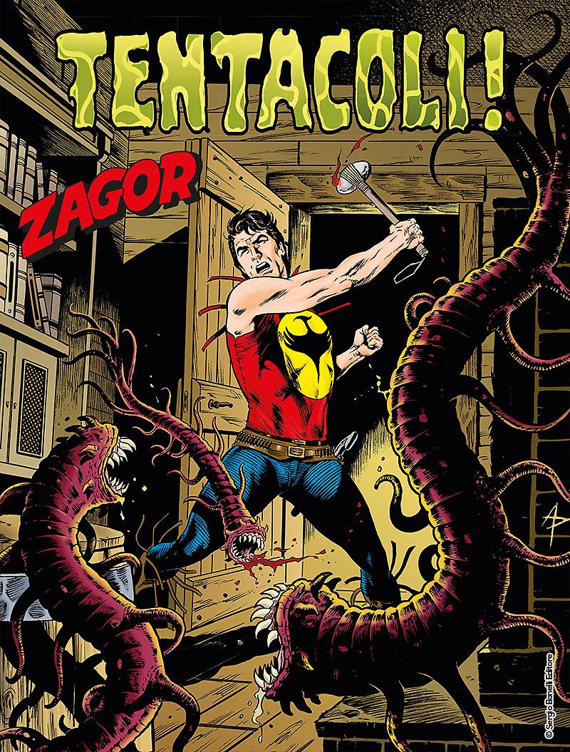 Tentacoli! - Zagor 626 cover