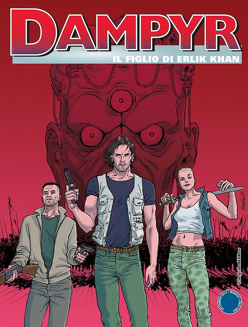 Il figlio di Erlik Khan - Dampyr 210 cover