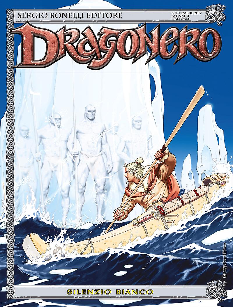 Silenzio bianco - Dragonero 52 cover